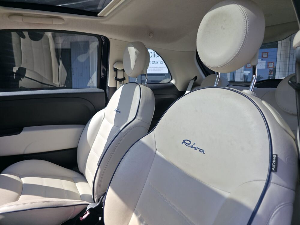 500 1.2 69ch PACK RIVA VOLANT BOIS MY17 / TOIT PANORAMIQUE / REG 2017 occasion 17100 Saintes