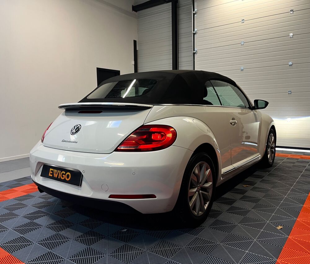 COCCINELLE II BEETLE CABRIOLET 1.2 TSI 105CH VINTAGE - DSG7/ BVA 2013 occasion 33260 La Teste-de-Buch