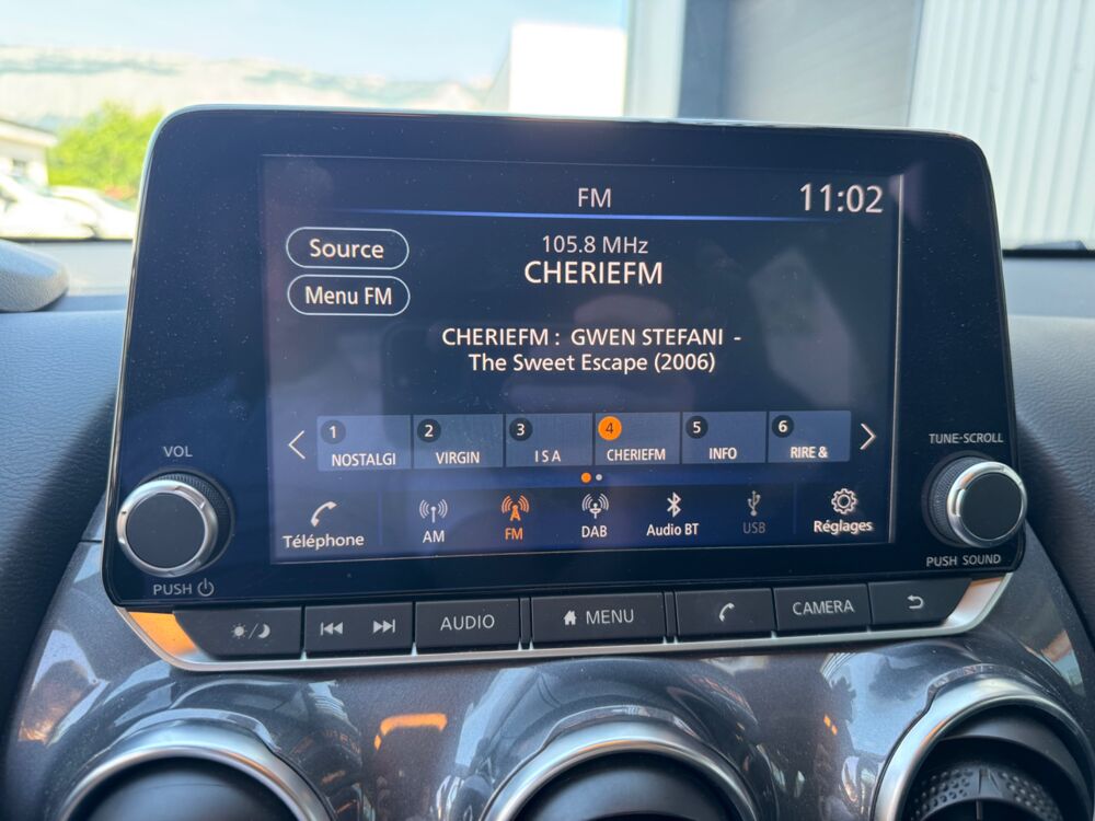 Juke 1.6L 143ch HYBRID TEKNA / CAMERA DE RECUL / APPLE CARPLAY 2023 occasion 38420 Le Versoud