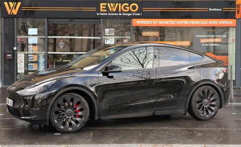 Tesla Model Y 535 80.5 KWH PERFORMANCE 4WD BVA TVA 2023 occasion Bordeaux 33100