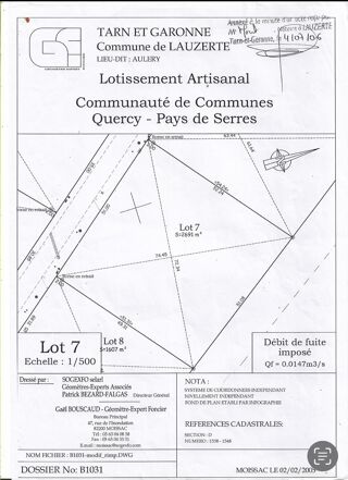  Terrain à vendre 2691 m²