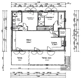  Maison  vendre 5 pices 122 m