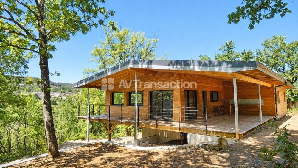 Maison bois contemporaine de qualité sur 3 117 m² de terrain