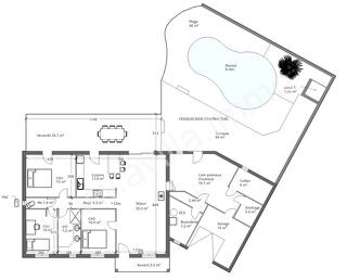  Maison � vendre 4 pi�ces 97 m�