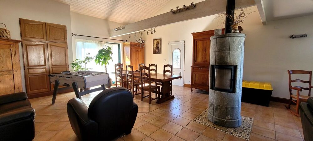 33910 BONZAC-MAISON EN PIERRES 270M² HABITABLES 5 CHAMBRES 5600M