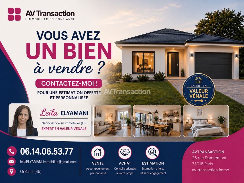 Vente Appartement Studio loué - faibles charges Fleury-les-aubrais