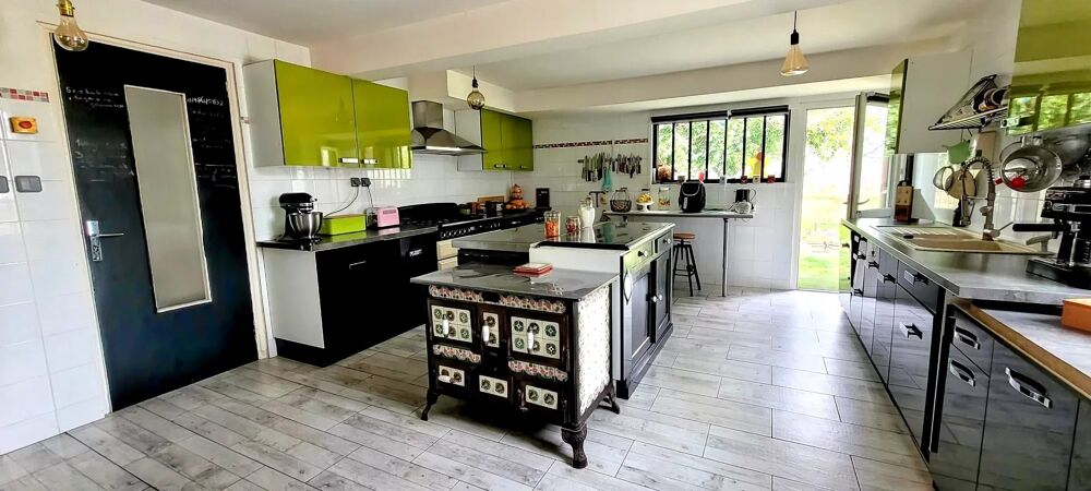 33720 GUILLOS - MAISON EN PIERRES 210M² PARC 10000M² PISCINE