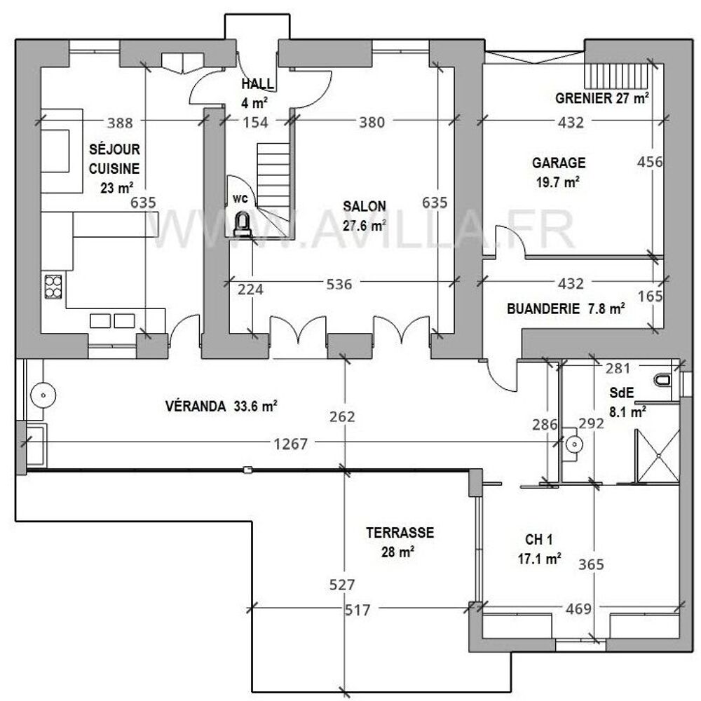 Vente Maison Maison de village indépendante (168 m²) avec 4 chambres Castelnau-d'aude