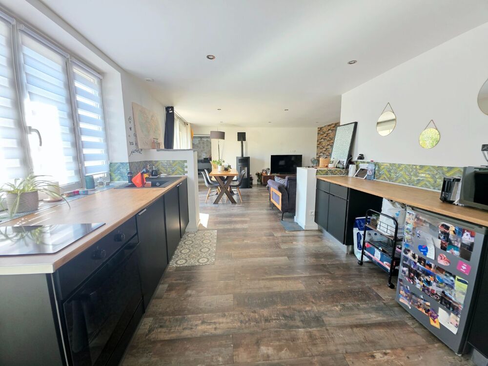 Longère Mazinghien rénovée : 74m² de combles aménageables