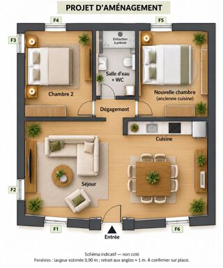Vente Maison EVISA, maison de village atypique avec jardin. Evisa