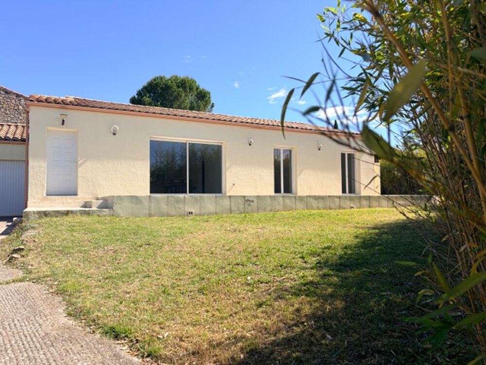 Vente Maison Montmirat Maison T5 plain-pied 130 m2 Terrain 900m2 4 chambres Montmirat