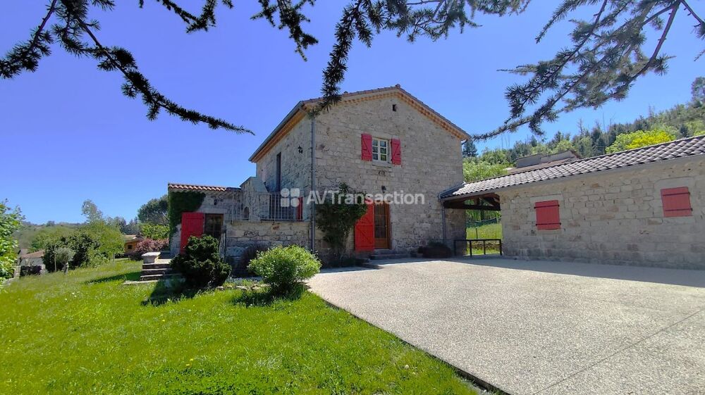 Vente Maison Jaujac, maison en pierre, rnove, proche centre, au calme Jaujac