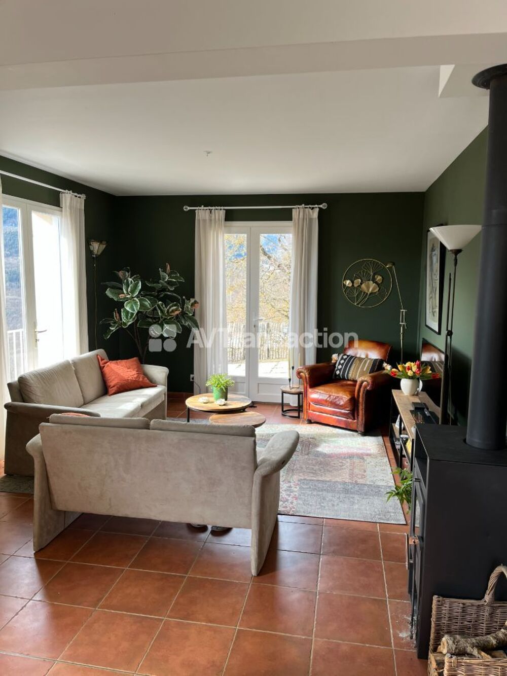 Vente Maison Aspres-les-Corps : Maison individuelle avec vue panoramique Aspres-lès-corps