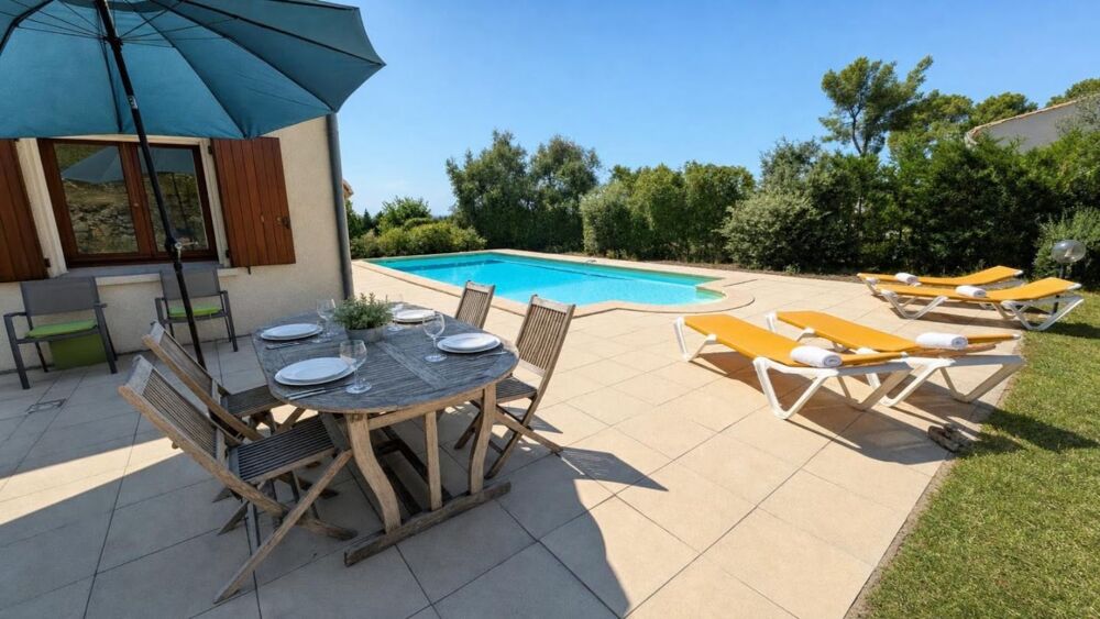 Vente Maison Belle villa 117 m² T5, piscine et garage, terrain 2932 m² Cesseras
