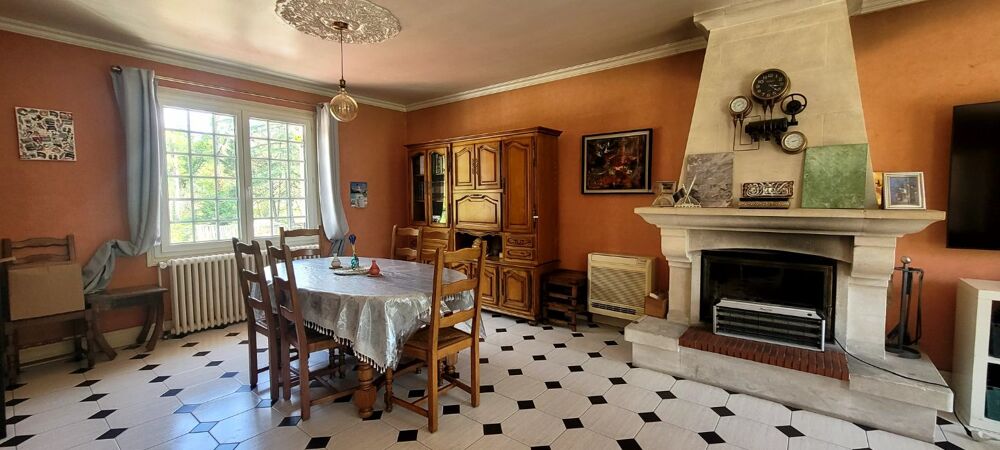 33910 ST DENIS DE PILE - MAISON 116M² 3 CHAMBRES 6800M² JARDIN