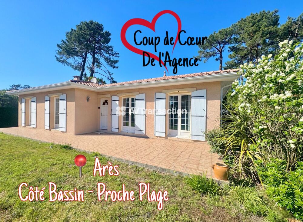 maison 3 chambres plain pieds 10min à pieds de la plage