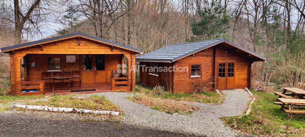 Vente Villa Cantal : Camping de charme ** au bord d'un lac – 30 emplacements Saint-martin-cantalès