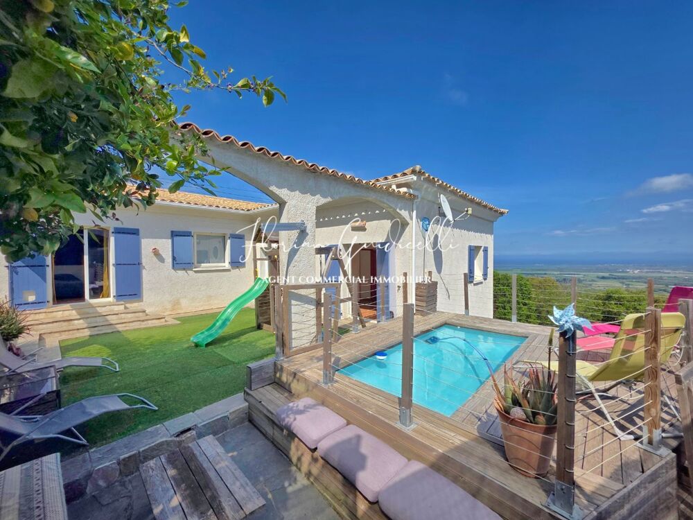 Villa avec deux logements  213 m²  Vue mer panoramique  Borgo