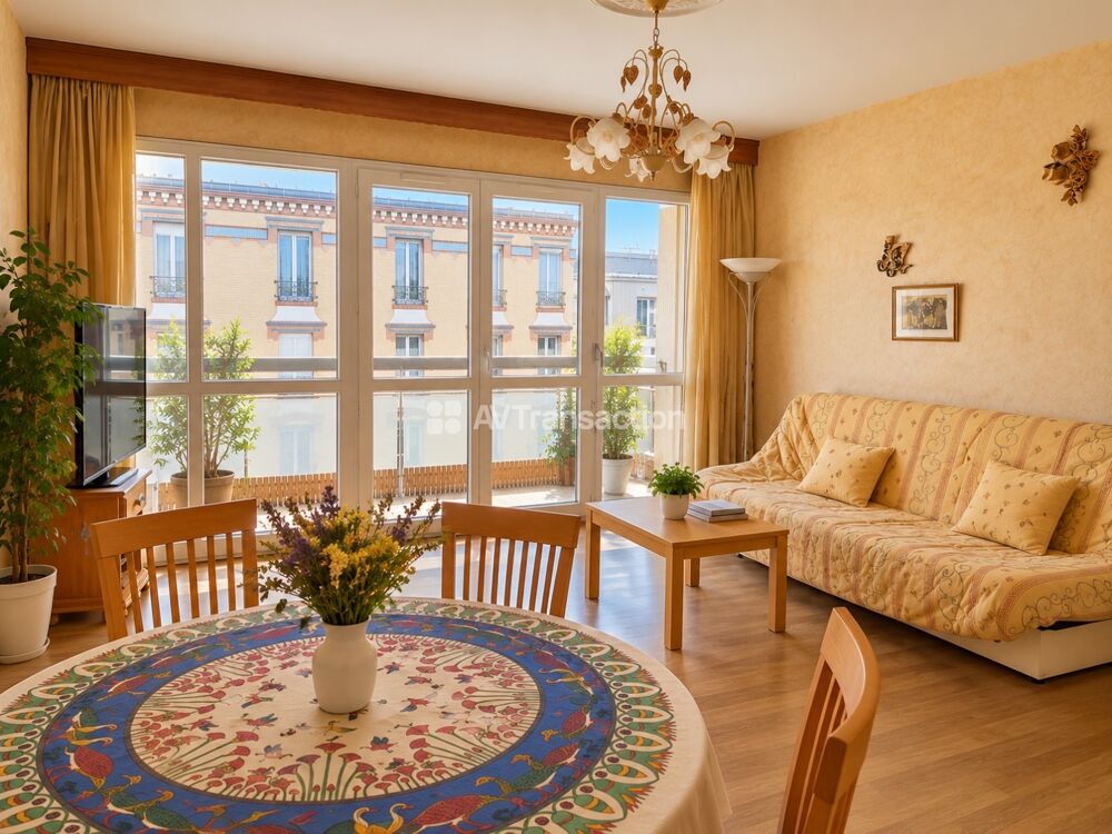 Vente Appartement Appartement Bondy – 3 pièces traversant de 60 m² – Deux balcons Bondy