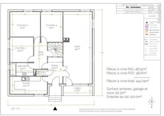  Maison à vendre 6 pièces 144 m²