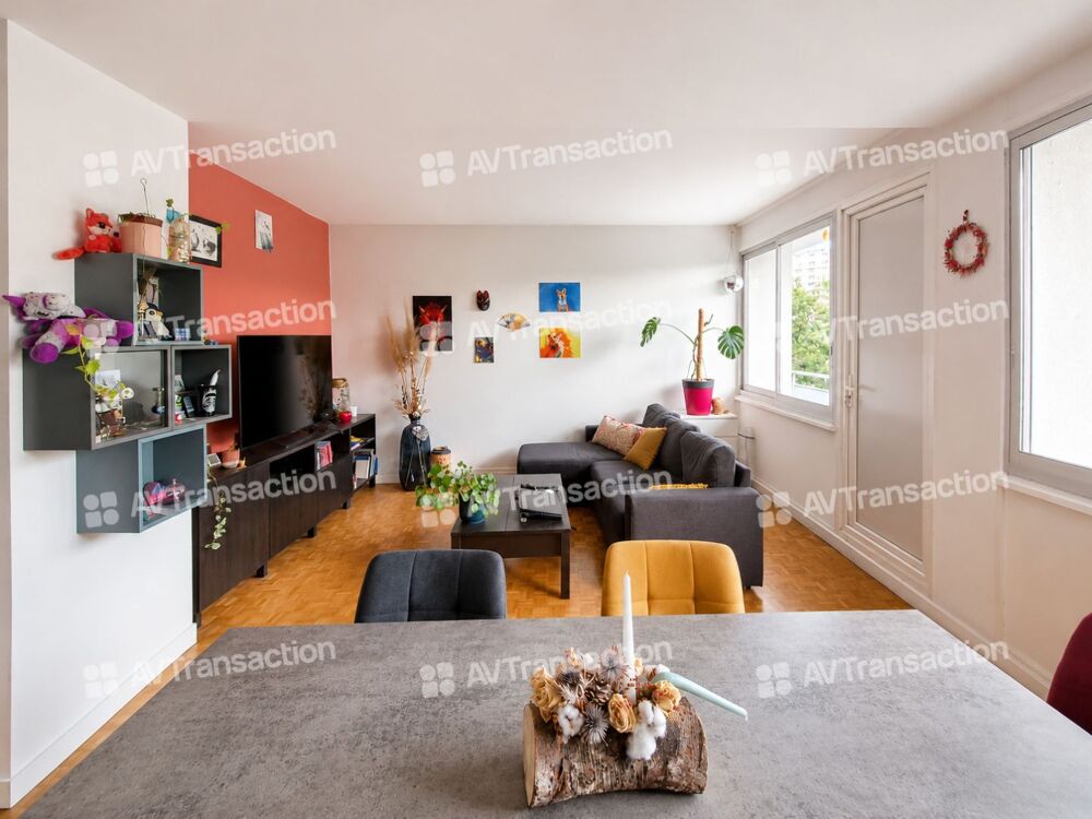 Vente Appartement T5 de 97 m² – 3 chambres, suite parentale, 2 balcons et cave Lyon 8