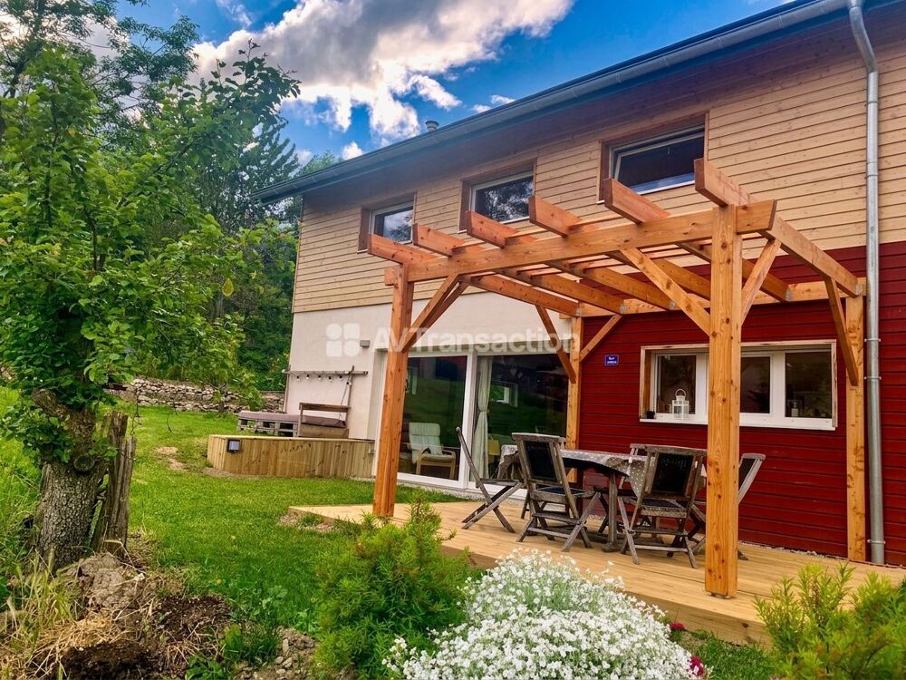 Maison en ossature bois T6, vue montagne  Châteauroux-les-Alpes