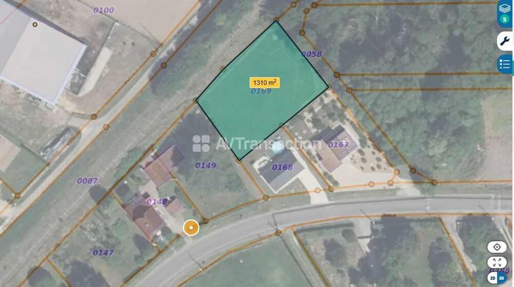 Vente Terrain Terrain à bâtir 1313 m² RIGNY Rigny