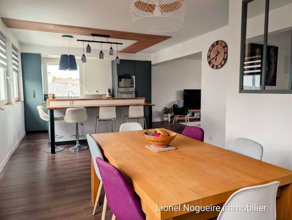 Maison quartier St-Michel sur 3 niveaux