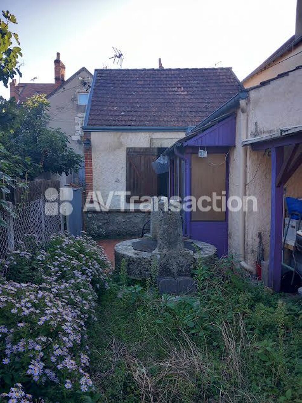 Maison T3 centre ville de BRIARE, plain-pied, jardin,