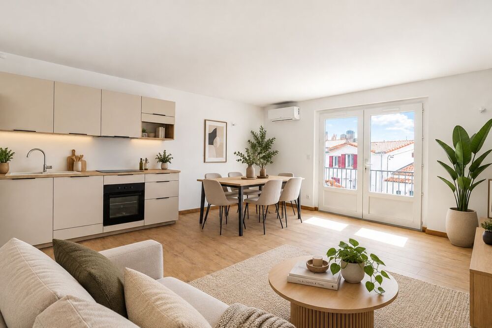 ROYAN CENTRE-VILLE  T2 ENTIÈREMENT RÉNOVÉ AVEC BALCON