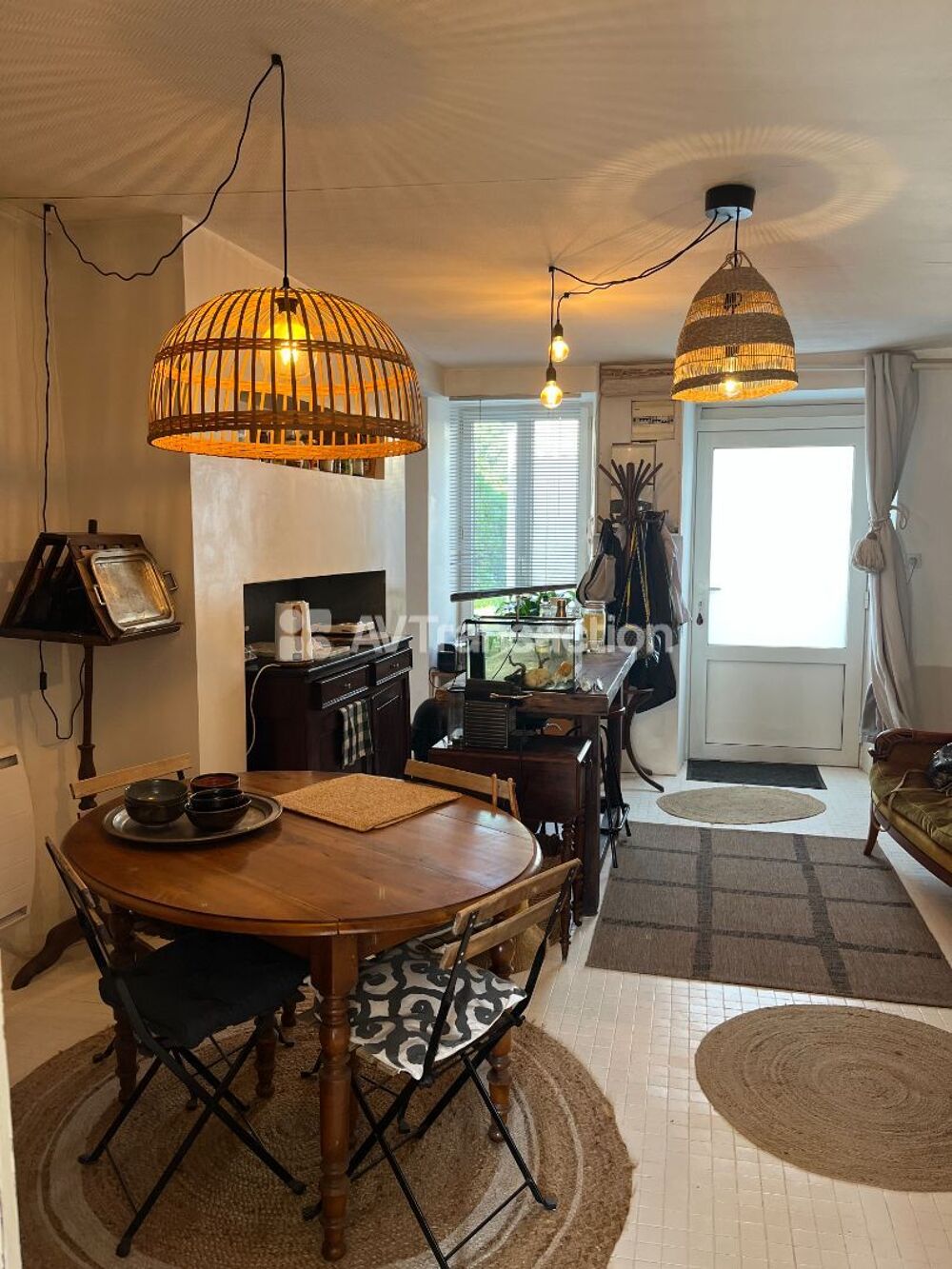 Vente Maison Maison de ville pleine de charme 84m2 Proche Aubeterre Saint privat en périgord