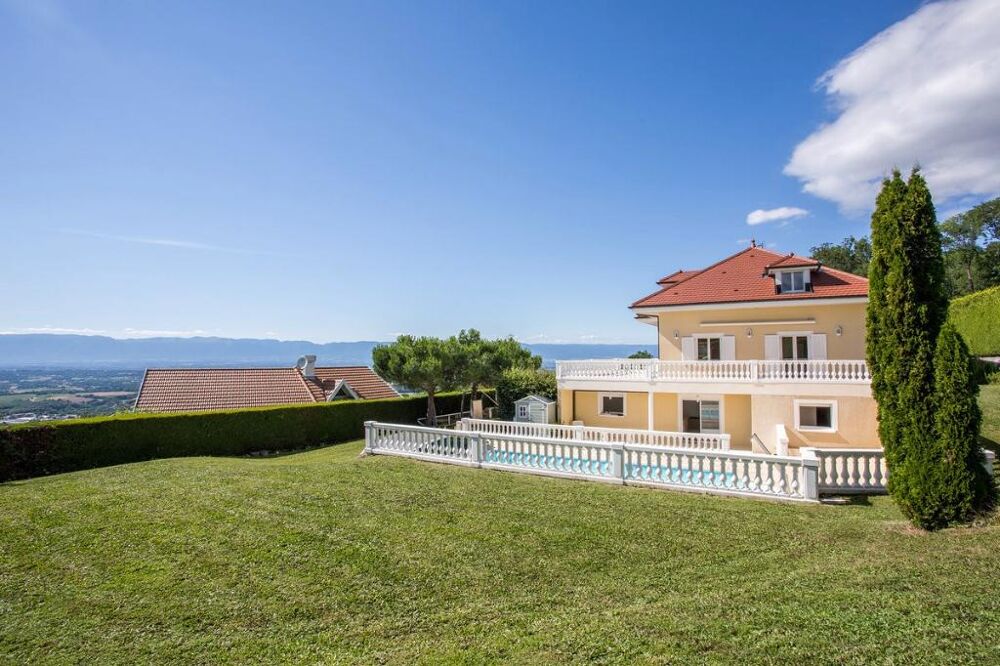 Superbe villa avec vue panoramique sur Genève et le lac