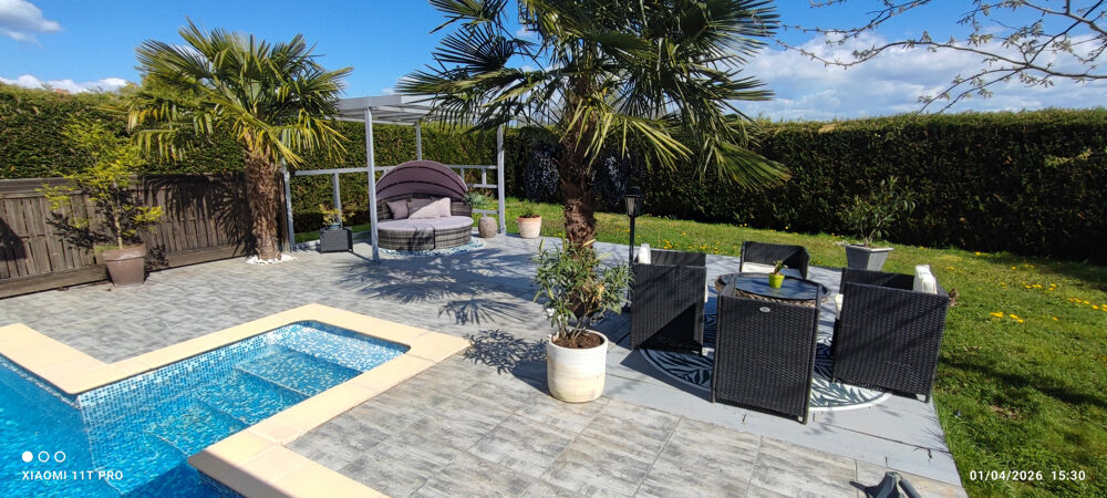 Maison Plain-pied 4 chambres - piscine