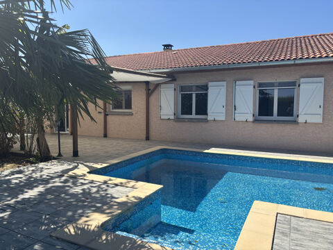   Maison Plain-pied 4 chambres - piscine Maison - 6 pièce(s) - 101 m²