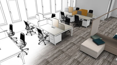   BUREAUX EN CENTRE VILLE DE POITIERS 