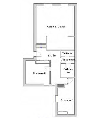  Appartement � vendre 3 pi�ces 75 m�