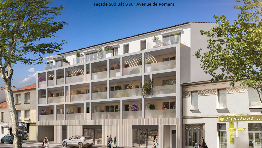Appartements en VEFA du T2 au T4, avenue de Romans, 26000 VALENCE