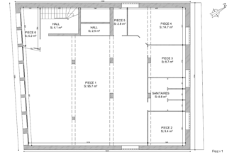  Immeuble à vendre 965 m²
