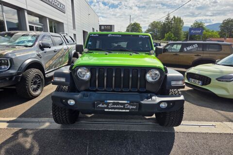 Wrangler UNLIMITED 2.0 T 272CH SPORT COMMAND-TRAC BVA8 2019 occasion 73730 Cevins