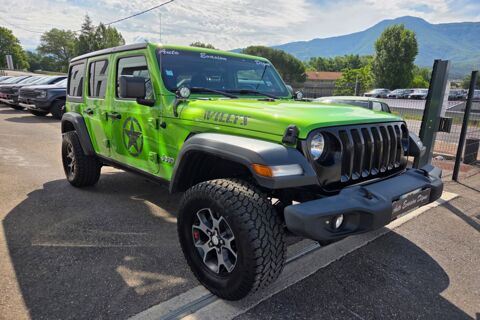 Wrangler UNLIMITED 2.0 T 272CH SPORT COMMAND-TRAC BVA8 2019 occasion 73730 Cevins