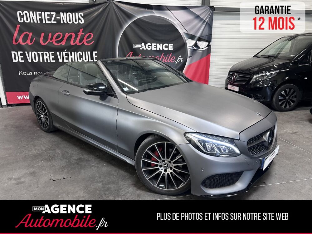 Classe C C220 CABRIOLET AMG LINE GARANTIE 12 MOIS 2018 occasion 33320 Eysines