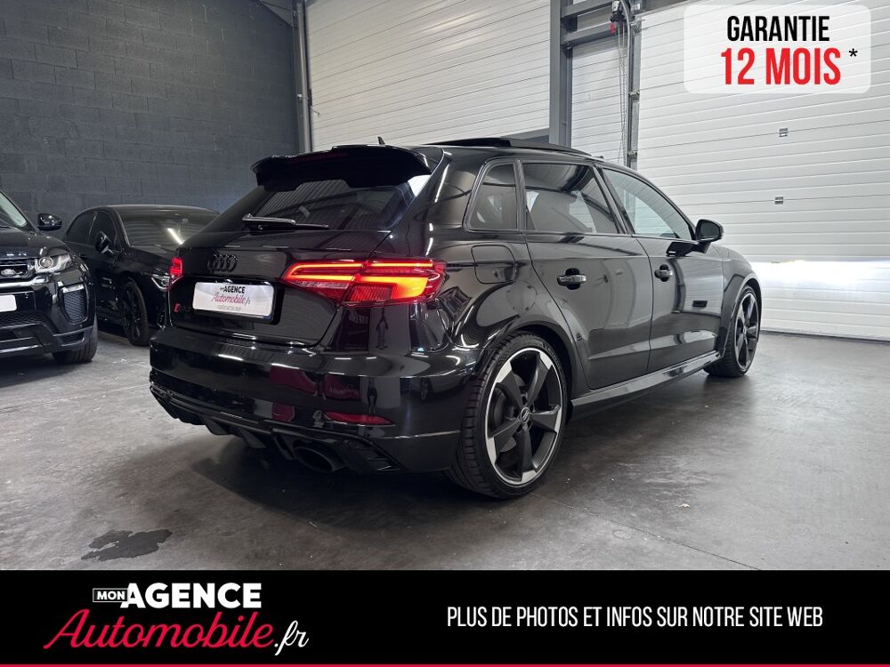 RS3 SPORTBACK 2.5 TFSI 400 S Tronic 7 Quattro / Toit Ouvrant / B 2019 occasion 33320 Eysines