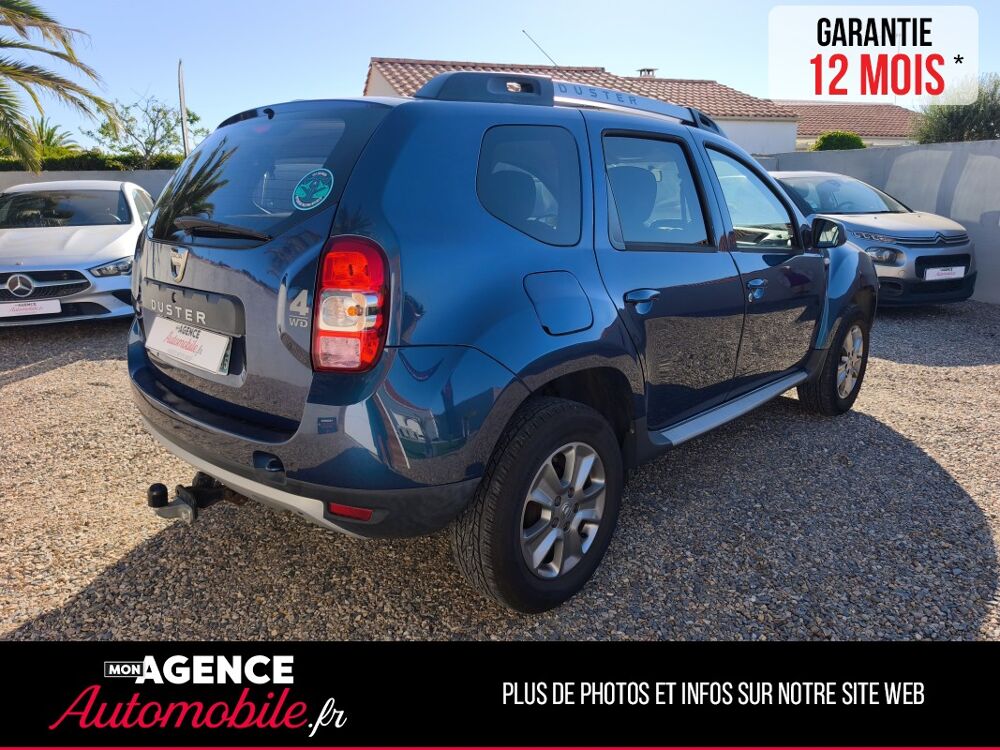 Duster 1.5 DCI 110 LAUREATE 4X4 / Garantie 12 Mois 2017 occasion 85340 Les Sables-d'Olonne