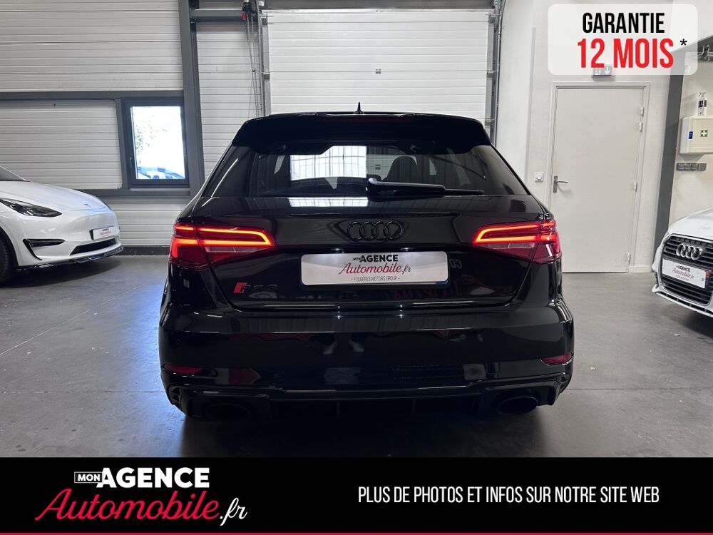 RS3 SPORTBACK 2.5 TFSI 400 S Tronic 7 Quattro / Toit Ouvrant / B 2019 occasion 33320 Eysines