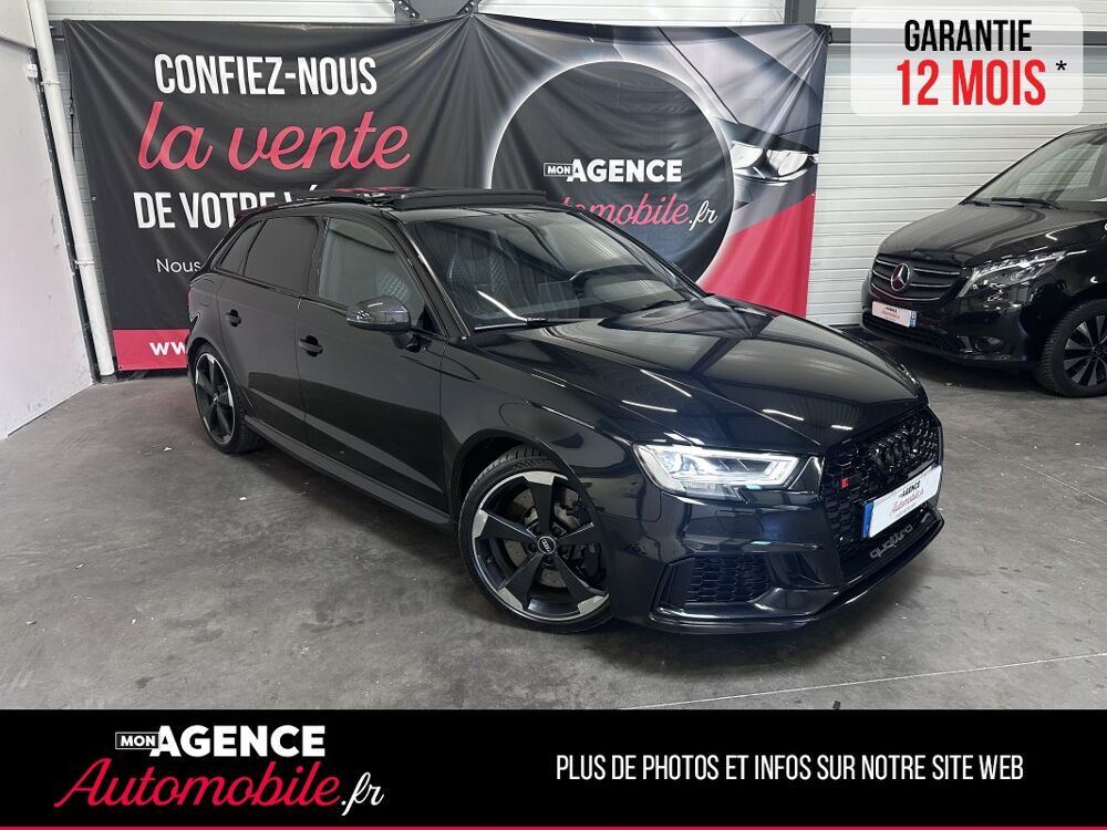 RS3 SPORTBACK 2.5 TFSI 400 S Tronic 7 Quattro / Toit Ouvrant / B 2019 occasion 33320 Eysines