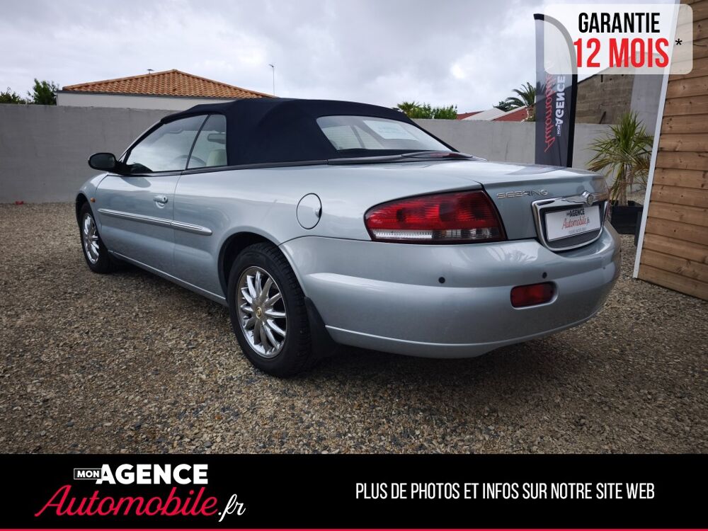 Sebring 2.7 V6 LIMITED BVA / Garantie 12 Mois 2002 occasion 85340 Les Sables-d'Olonne