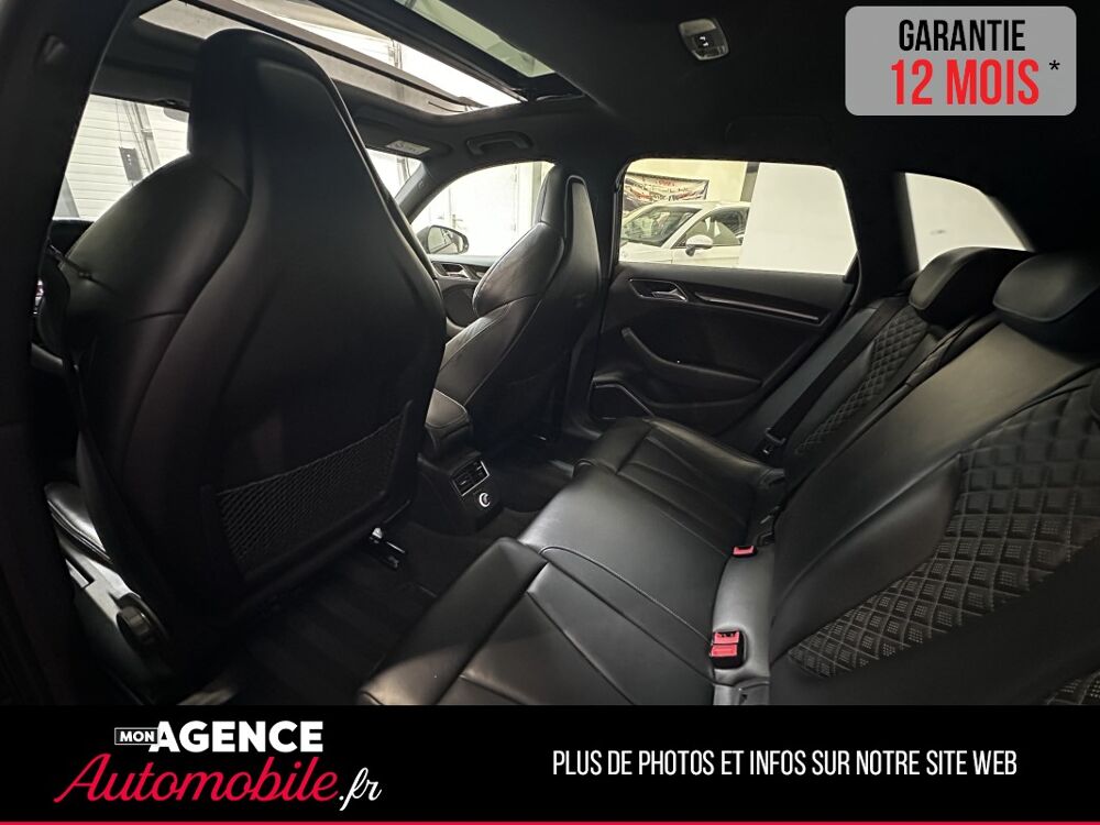 RS3 SPORTBACK 2.5 TFSI 400 S Tronic 7 Quattro / Toit Ouvrant / B 2019 occasion 33320 Eysines