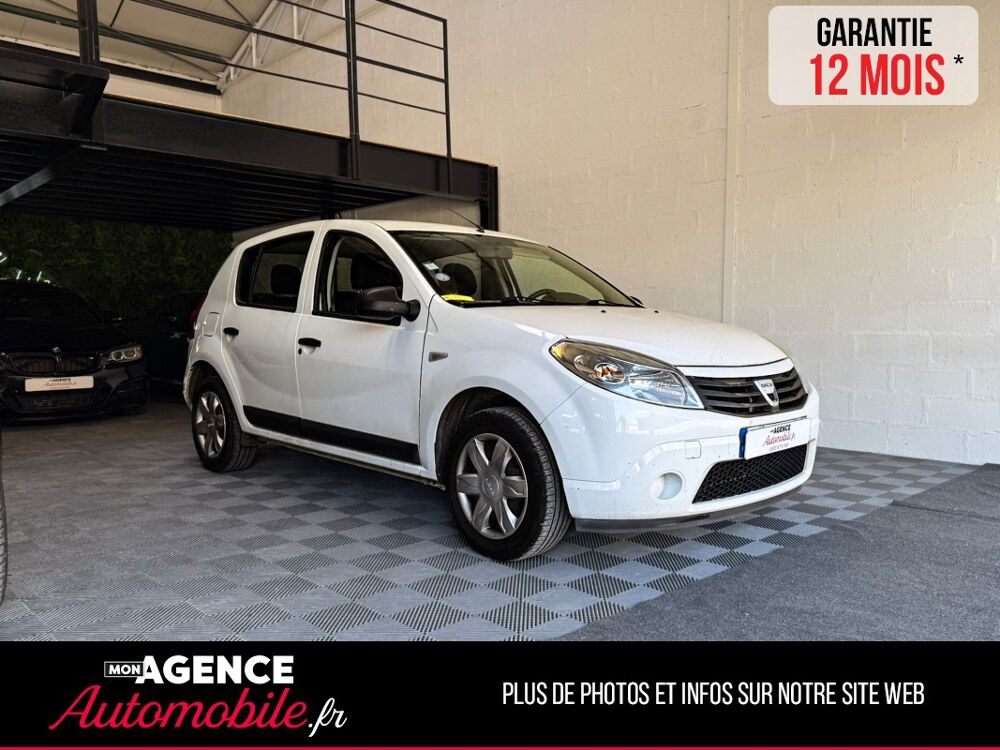 Sandero 1.4 MPI GPL 72 AMBIANCE SUIVI COMPLET 2010 occasion 49500 Segr&eacute;