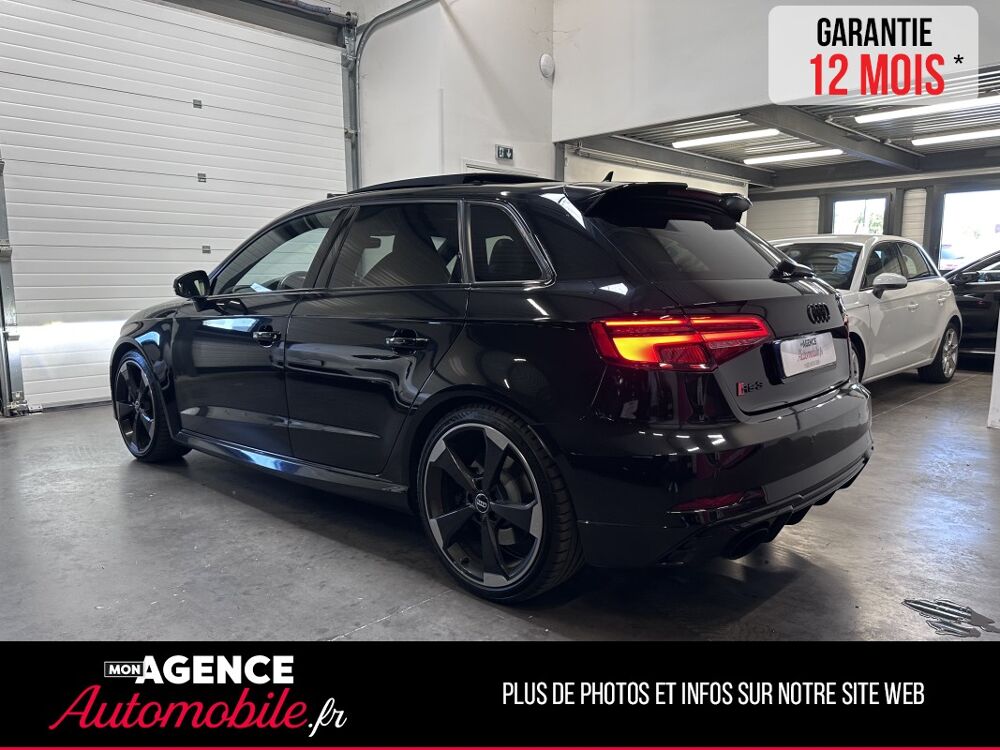 RS3 SPORTBACK 2.5 TFSI 400 S Tronic 7 Quattro / Toit Ouvrant / B 2019 occasion 33320 Eysines