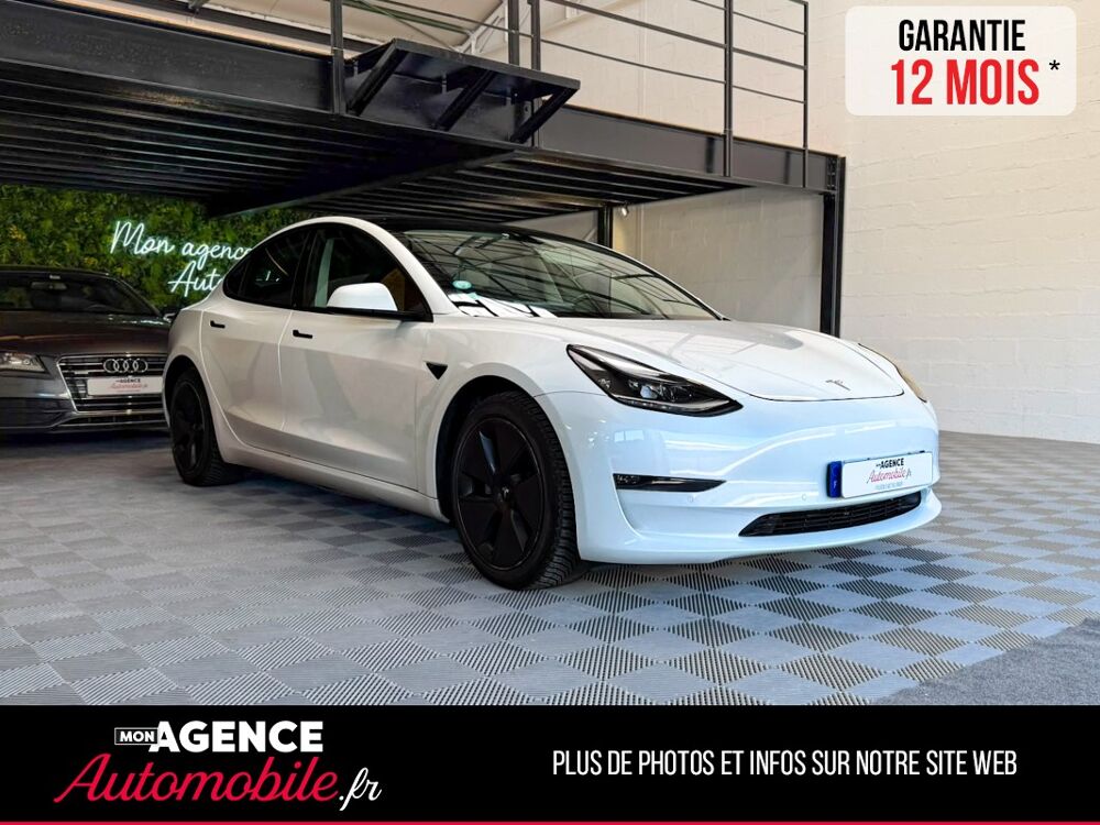 Model 3 PHASE 2 LONG RANGE AWD 525 AUTO PILOTE SOH 83% 2021 occasion 49500 Segr&eacute;
